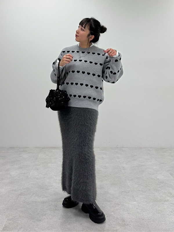 洗練見えを叶えるグレーのグラデーションコーデ | 冬服 レディース