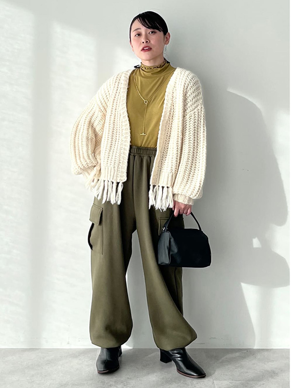 オーバーサイズジャケットできちんと感のある旬なパンツスタイルに | 14度 服装