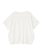 【接触冷感+UVカット】半袖コクーンカットプルオーバー | 気温32度 服装