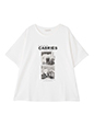 アソート柄フォトTシャツ | 春 夏 シアーシャツ コーデ