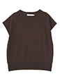 【接触冷感・UVカット】フレンチスリーブニットプルオーバー | Tシャツ コーデ