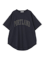 PORTLAND裾ラウンドTシャツ | Tシャツ コーデ
