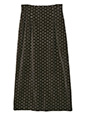 グリッタードットベロアナロースカート | 冬服 レディース