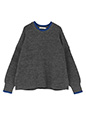 WEB限定 配色ラインニットプルオーバー | 冬服 レディース