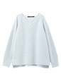 Vネックルーズニット | 冬服 レディース