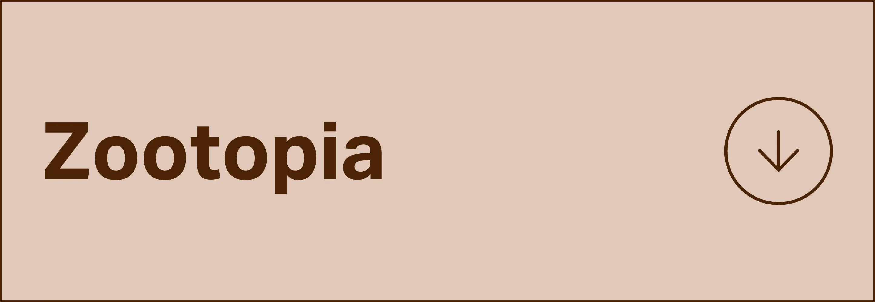Zootopia