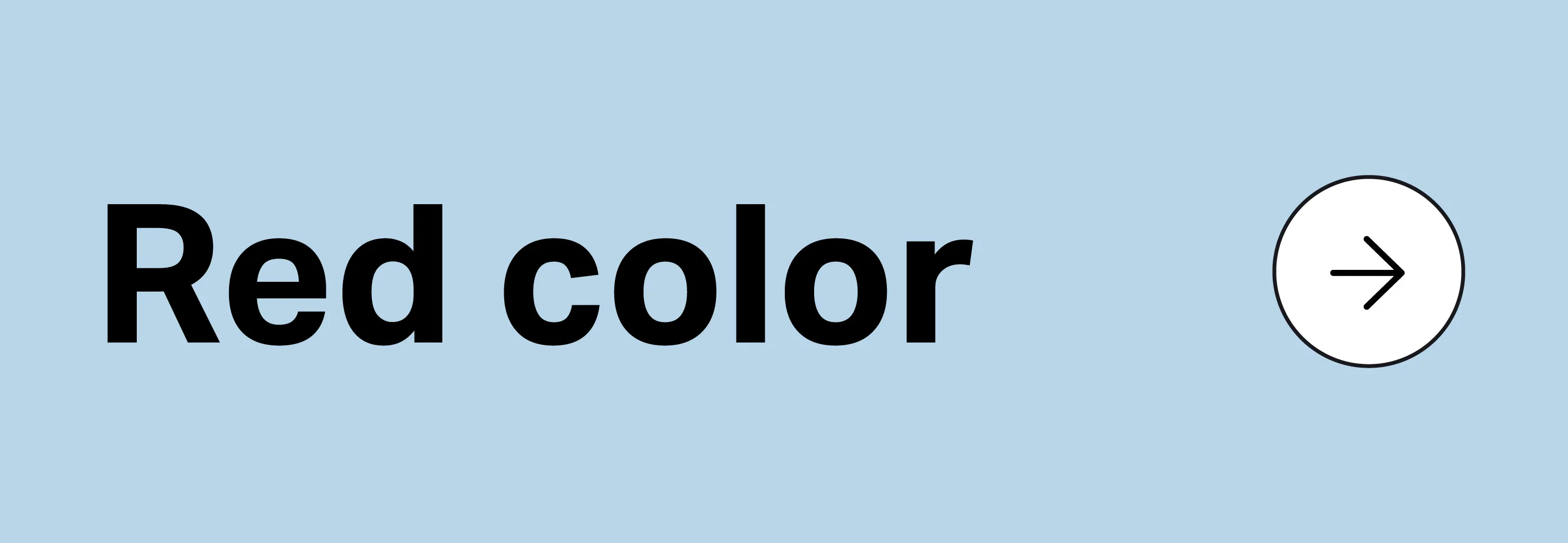 Red color