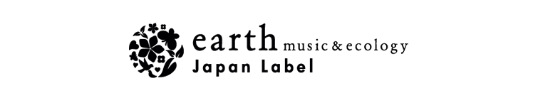earth music&ecology Japan Label ロゴ